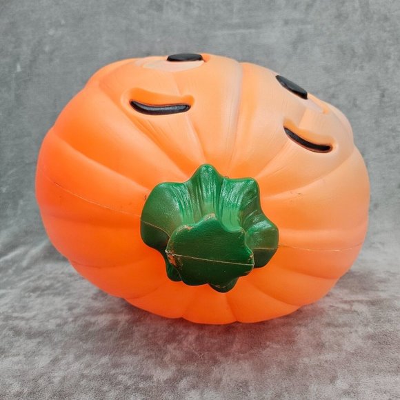 Vintage 1997 Grand Venture blow mold 24" Lighted pumpkin jack-o-lantern USA - Picture 12 of 15